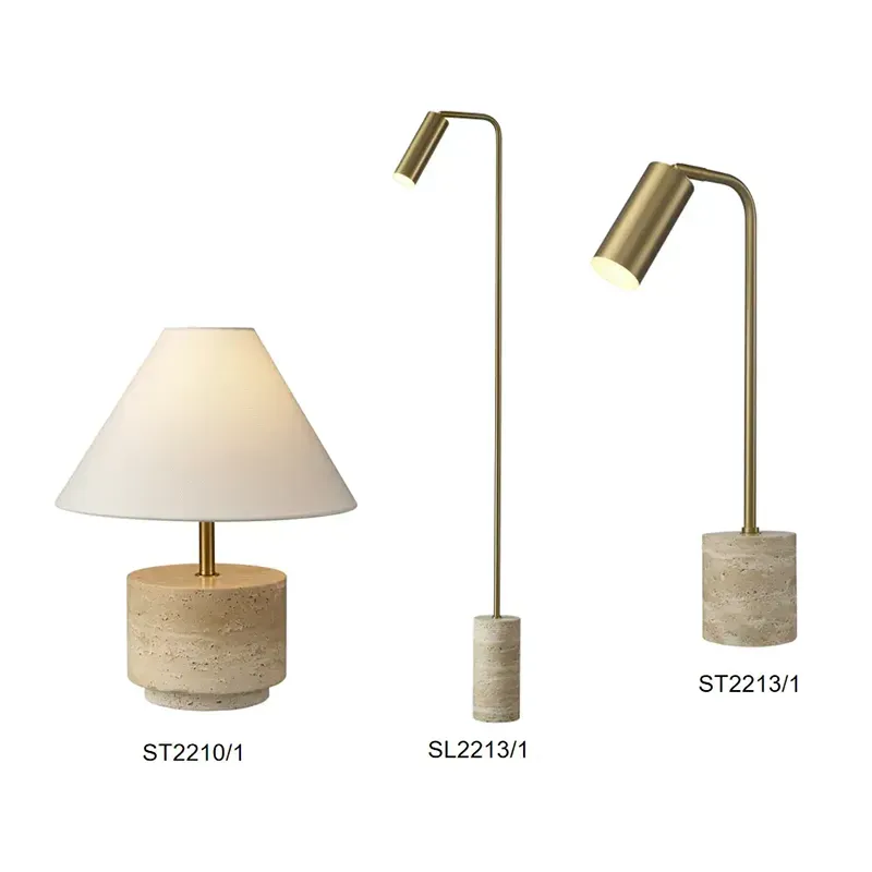 Bakit Naging Top Choice ang Travertine Floor Lamp para sa Modern Minimalist Home Lighting Design?