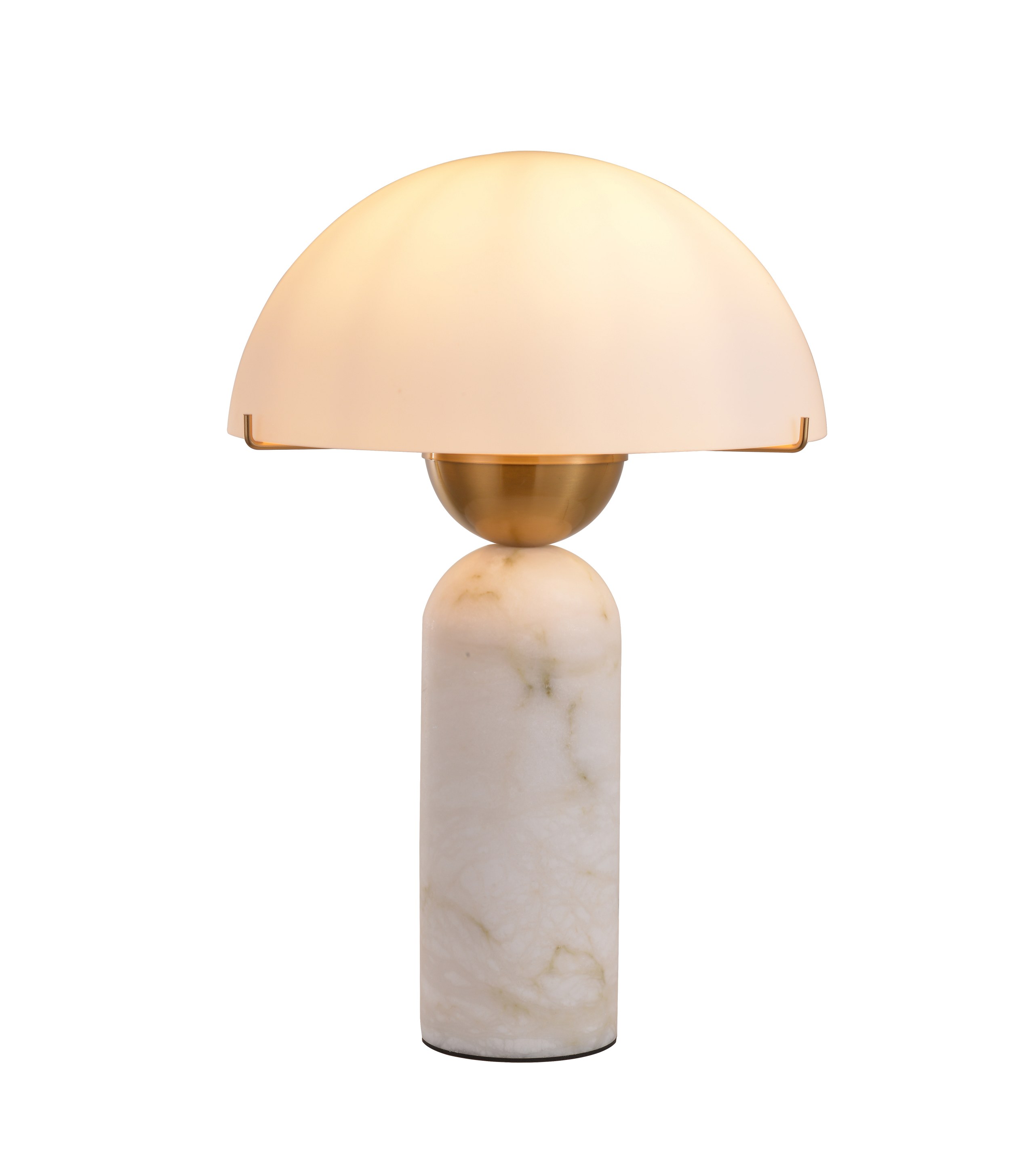 Alabastro mushroom table lamp