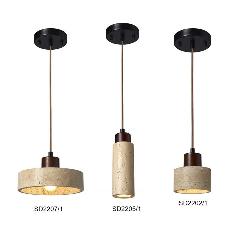 Travertine Pendant Lamp